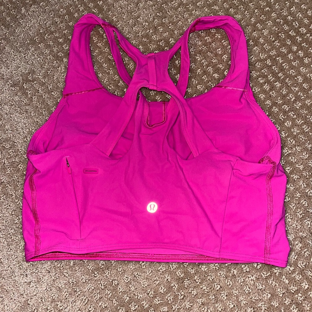SONIC PINK Lululemon Stash It Bra *Medium Support, B/C Cup